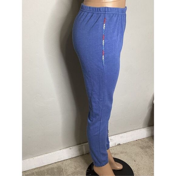 New. WILDFOX light blue sweatpants. Small. Retails $118 - Picture 4 of 7
